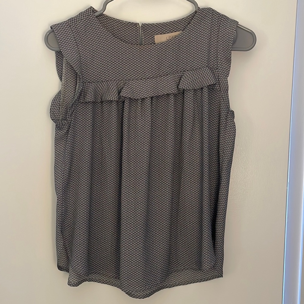 Ann Taylor LOFT sleeveless blouse